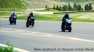 New racetrack at Osoyoos Indian Band